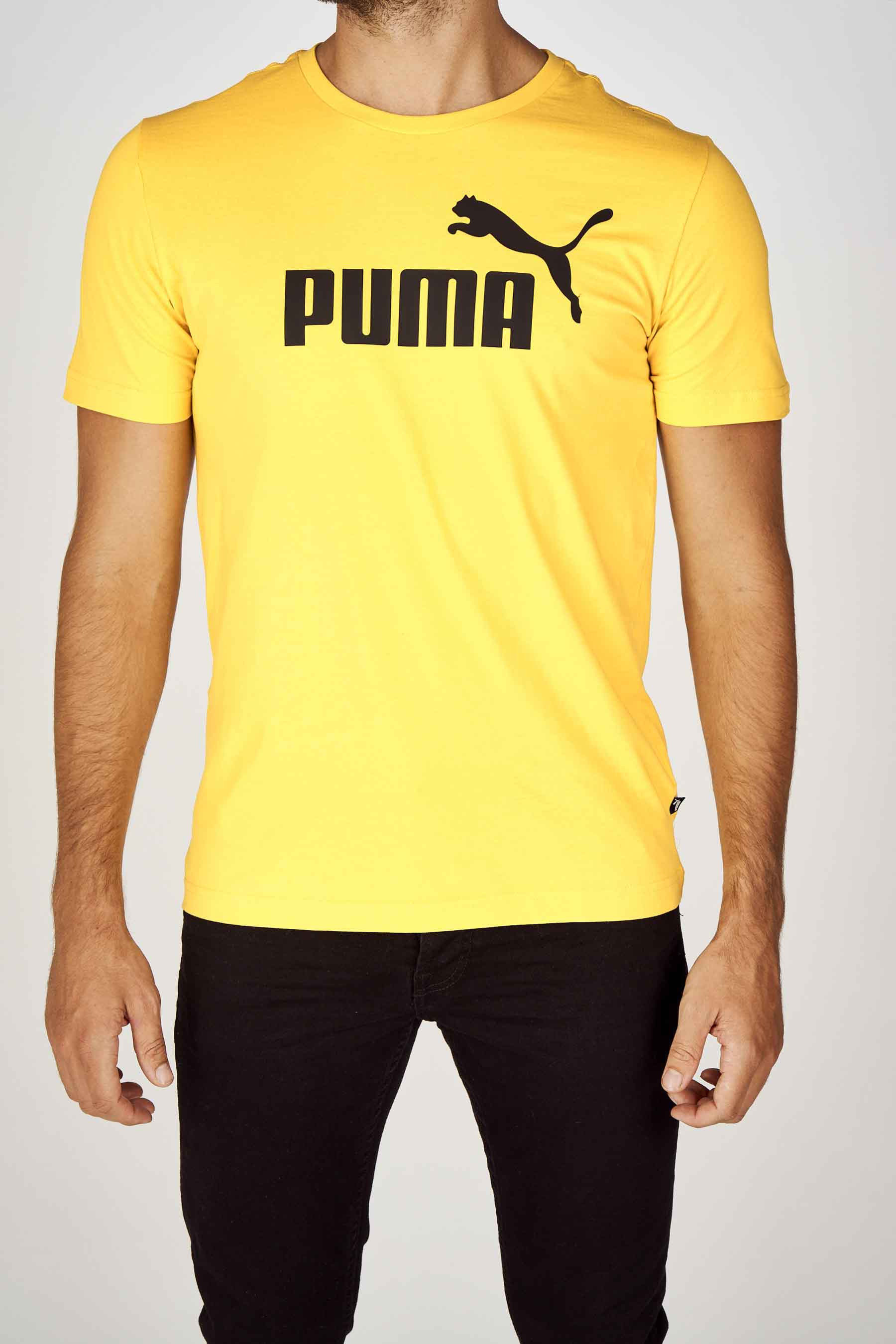 t shirt puma jaune
