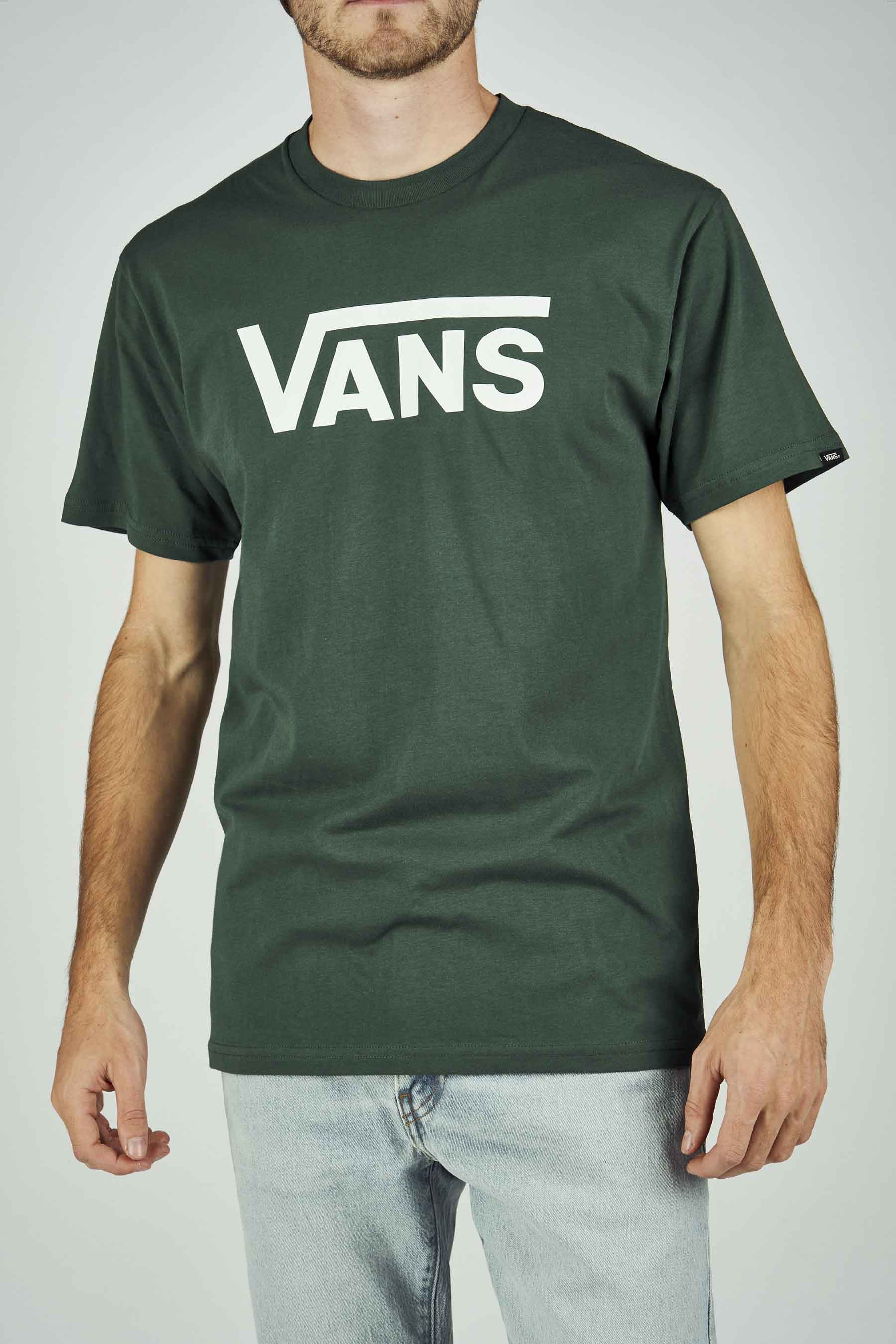 t shirt vans femme verte