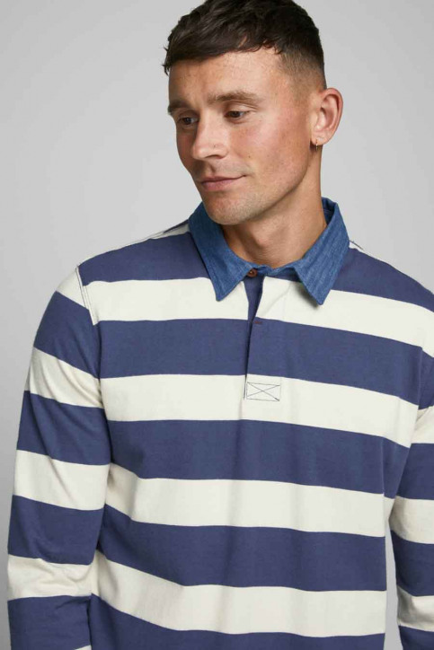 polo manche longue jack and jones