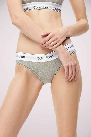 Femmes - Calvin Klein - Culotte - gris - Calvin Klein - GRIJS