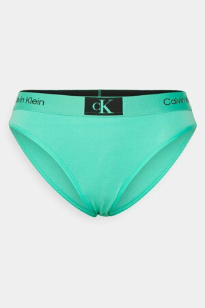 Femmes - Calvin Klein - Culotte - vert - Calvin Klein - GROEN