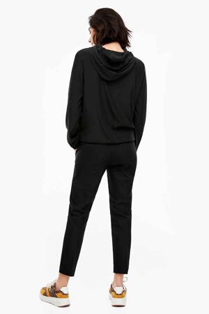 Femmes - S. Oliver - Pantalon color&eacute; - noir - Pantalons - noir
