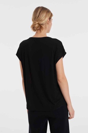 Dames - OPUS - T-shirt - zwart -  - zwart