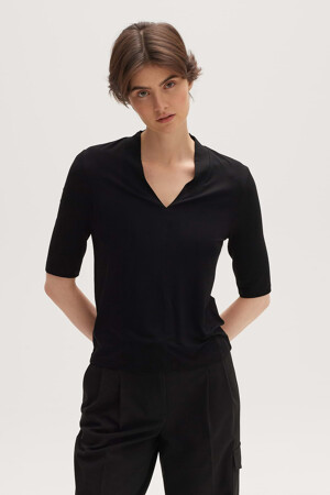 Femmes - OPUS - T-shirt - noir - OPUS - ZWART