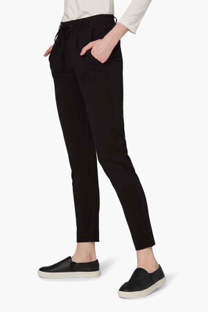 Femmes - Tom Tailor - Pantalon color&eacute; - noir - Pantalons - 