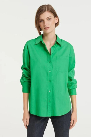 Dames - OPUS - Hemd - GREEN - Blouses & Hemden - GREEN