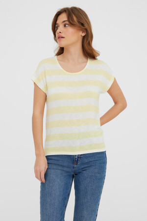 Femmes - VERO MODA® - T-shirt - jaune -  - GEEL
