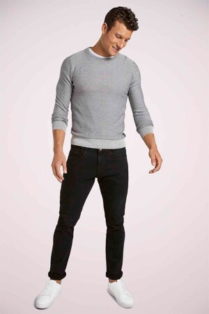 Dames - Tom Tailor - Slim jeans - zwart -  Jeans - zwart