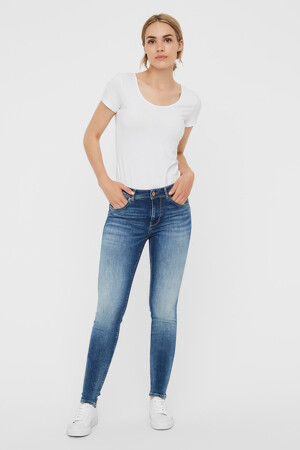Femmes - VERO MODA® - Slim jeans  - Vêtements - MID BLUE DENIM