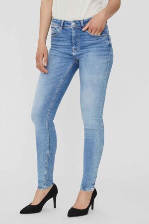 Dames - VERO MODA® - Slim jeans - light blue denim -  - LIGHT BLUE DENIM