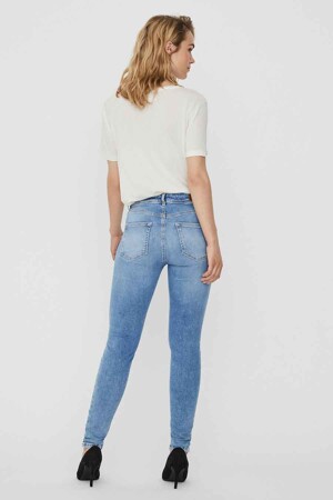 Dames - VERO MODA® - Slim jeans - light blue denim -  - LIGHT BLUE DENIM