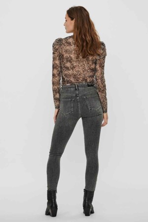 Femmes - VERO MODA® - Slim jeans  - Sustainable fashion - GRIJS