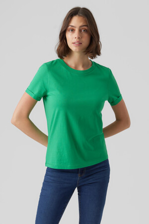 Femmes - VERO MODA® - T-shirt - vert - VERO MODA® - GROEN