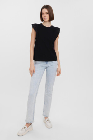 Dames - VERO MODA® - Top - zwart - Vero Moda - ZWART