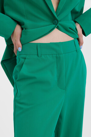 Femmes - VERO MODA® - Pantalon costume - vert - nouvelle collection - GROEN