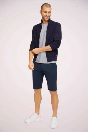 Dames - Tom Tailor - Short - blauw - Shorts - blauw