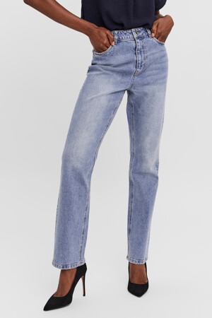 Dames - VERO MODA® - Straight jeans - light blue denim -  - LIGHT BLUE DENIM