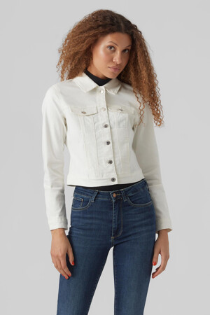 Femmes - VERO MODA® - Veste en jean - ecru - Manteaux & Vestes - écru