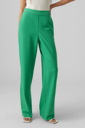 Femmes - VERO MODA® - Pantalon color&eacute; - vert - Pantalons - vert