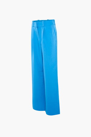 Femmes - SOMETHING NEW - Pantalon costume - bleu - Pantalons - BLAUW