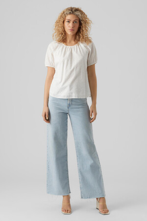 Femmes - VERO MODA® - Blouse - blanc - VERO MODA® - WIT