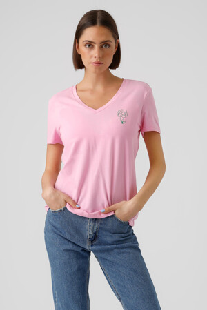 Femmes - VERO MODA® - T-shirt - rose - VERO MODA® - ROZE
