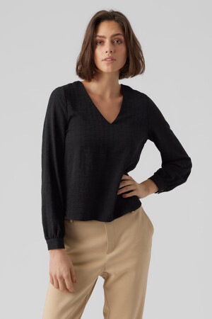Femmes - VERO MODA® - Blouse - noir - Chemisiers & Blouses - noir