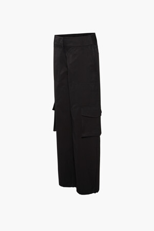 Femmes - SOMETHING NEW - Pantalon - noir - SOMETHING NEW - ZWART