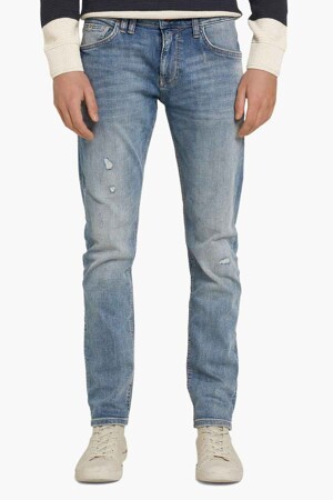 Dames - TOM TAILOR - Slim jeans - mid blue denim -  - MID BLUE DENIM