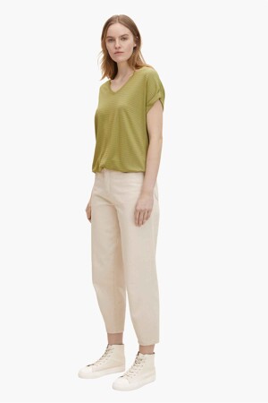 Femmes - Tom Tailor - Top - vert - TOM TAILOR - vert