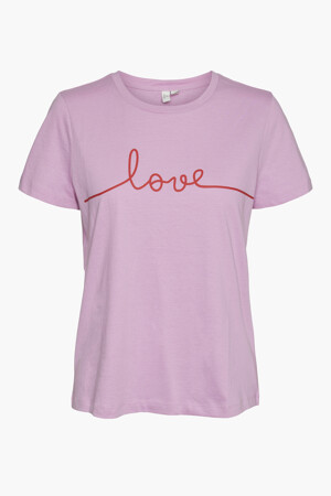 Dames - VERO MODA® - T-shirt - roze - 