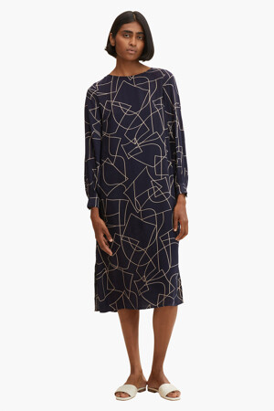 Femmes - Tom Tailor - Robe - bleu - TOM TAILOR - bleu