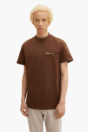 Femmes - TOM TAILOR - T-shirt - brun - Tom Tailor - BRUIN