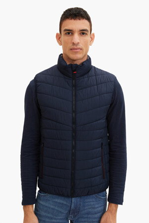 Dames - Tom Tailor - Bodywarmer - blauw - Jassen - blauw