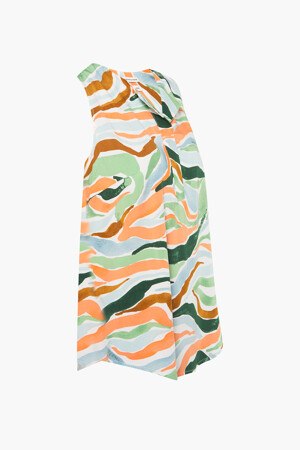 Femmes - Tom Tailor - Blouse - bleu - Chemisiers & Blouses - multicoloré