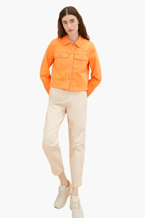 Femmes - Tom Tailor - Veste en jean - orange - Manteaux & Vestes - orange
