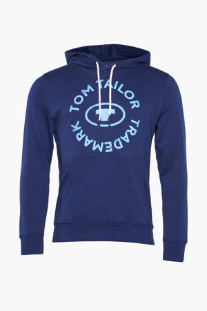 Dames - Tom Tailor - Sweater - blauw - Hoodies & Sweaters - blauw