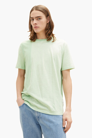 Dames - TOM TAILOR - T-shirt - groen - TOM TAILOR - GROEN