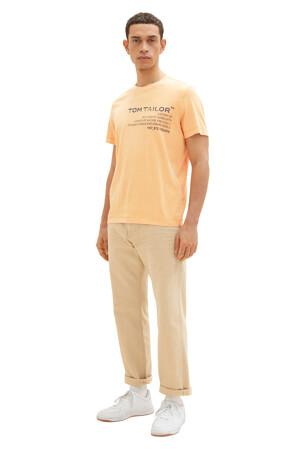 Dames - Tom Tailor - T-shirt - oranje - TOM TAILOR - oranje