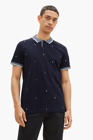 Dames - Tom Tailor - Polo - blauw - New in - blauw