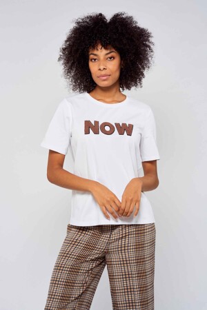 Dames - More & More - T-shirt - wit - More & More - wit