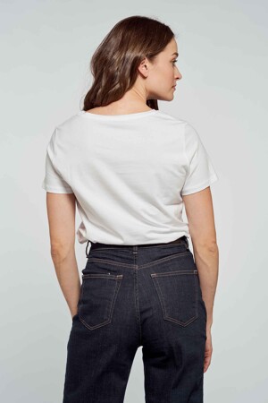 Dames - More & More - T-shirt - wit - More & More - wit