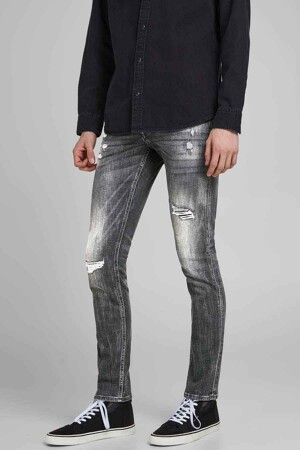 Dames - JACK & JONES JEANS INTELLIGENCE - Slim jeans - black denim - Jeans - BLACK DENIM