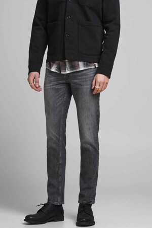 Femmes - JACK & JONES JEANS INTELLIGENCE - Jean slim - gris - Sustainable fashion - DARK GREY DENIM