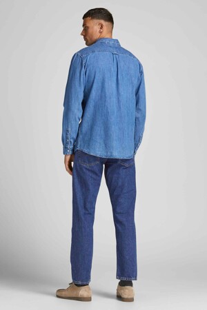 Dames - JACK & JONES JEANS INTELLIGENCE - Tapered jeans - mid blue denim - Promoties - MID BLUE DENIM