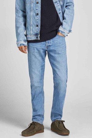 Dames - JACK & JONES JEANS INTELLIGENCE - Straight jeans - MID BLUE DENIM -  Jeans - MID BLUE DENIM