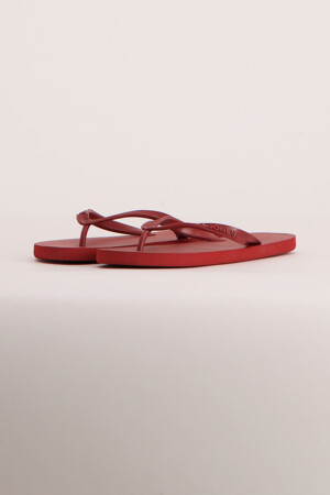 Dames - ACCESSORIES BY JACK & JONES - Slippers - rood - Slippers - ROOD
