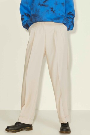 Femmes - JJXX - Pantalon costume - beige - Sustainable fashion - BEIGE