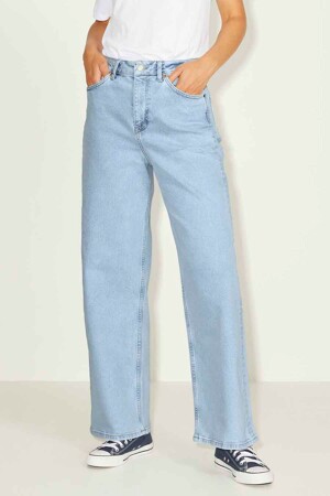 Dames - JJXX - Wide jeans - light blue denim -  - LIGHT BLUE DENIM