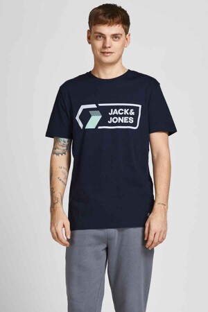 Dames - CORE BY JACK & JONES - T-shirt - blauw -  - BLAUW